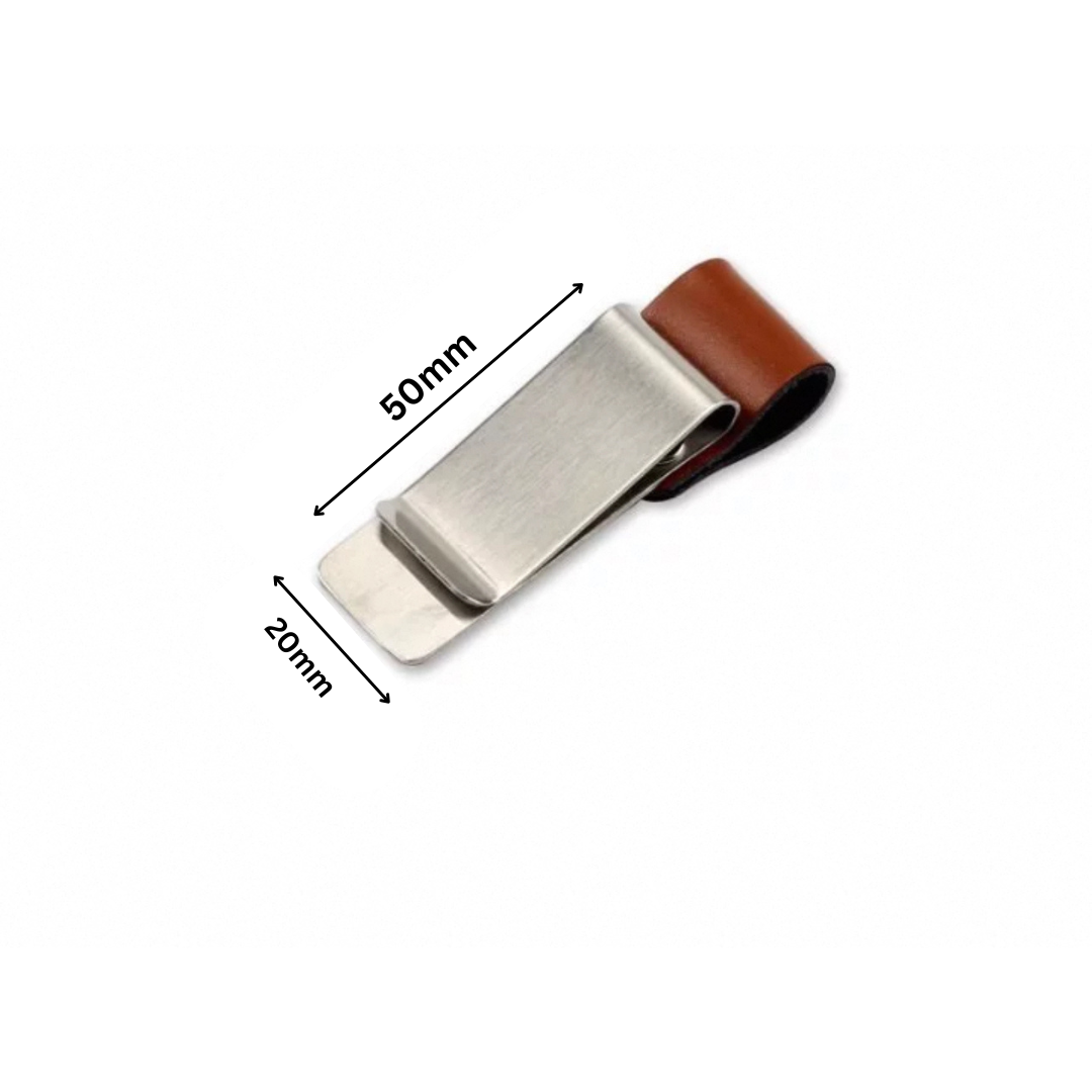 [PRE-ORDER] Stainless Steel Pen Holder Clip for Notebook | Journal Planner Accessories | Portable Pen Organizer | Lightweight Universal Fit ️✈️
