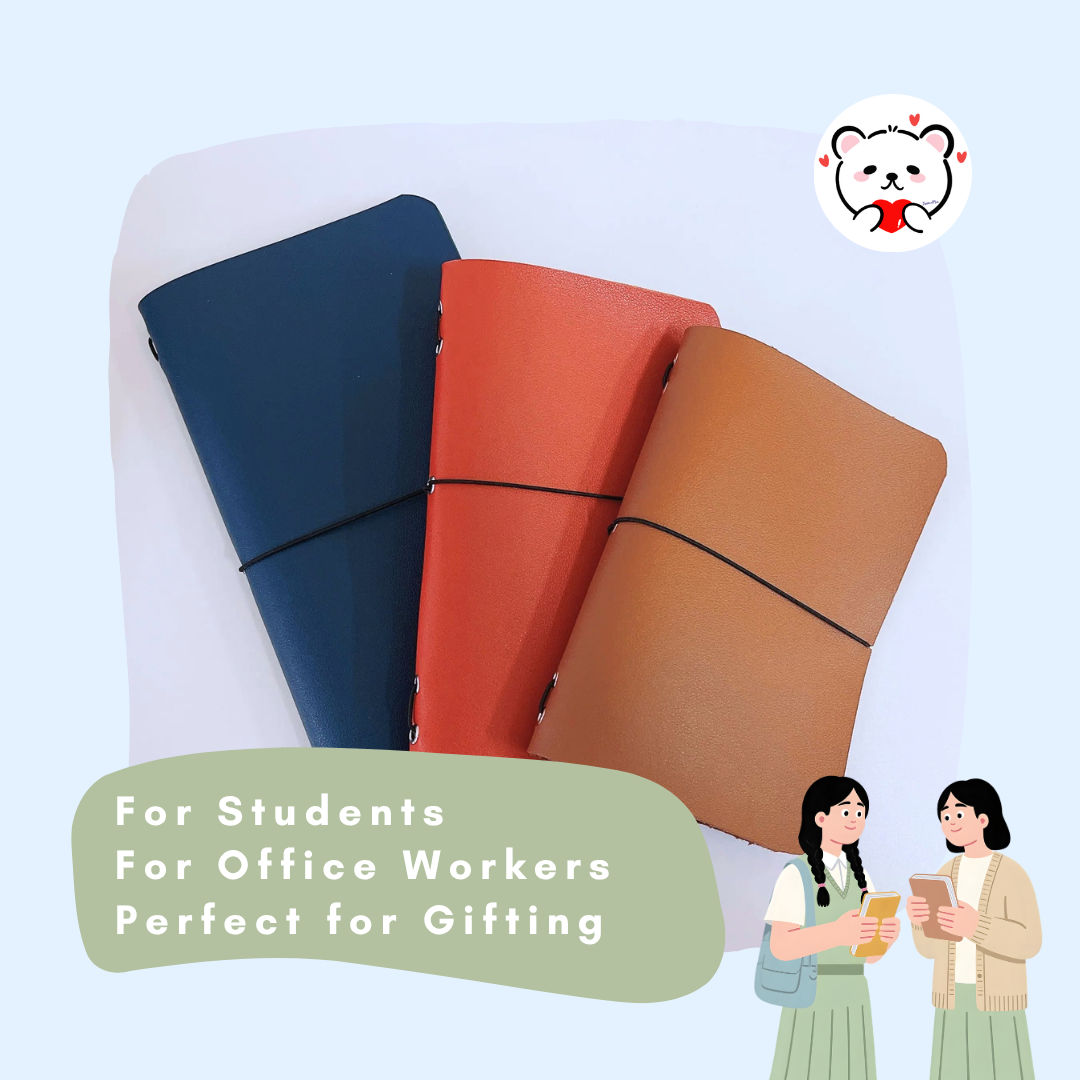 TN A5 Journal Set Planner – Refillable Traveler Notebook Scrapbook Vintage School Office Stationery  ✈️