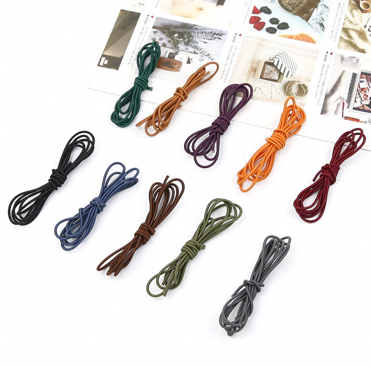 Notebook Elastic Repair Band — 1 Meter DIY Replacement for Journals & Planners