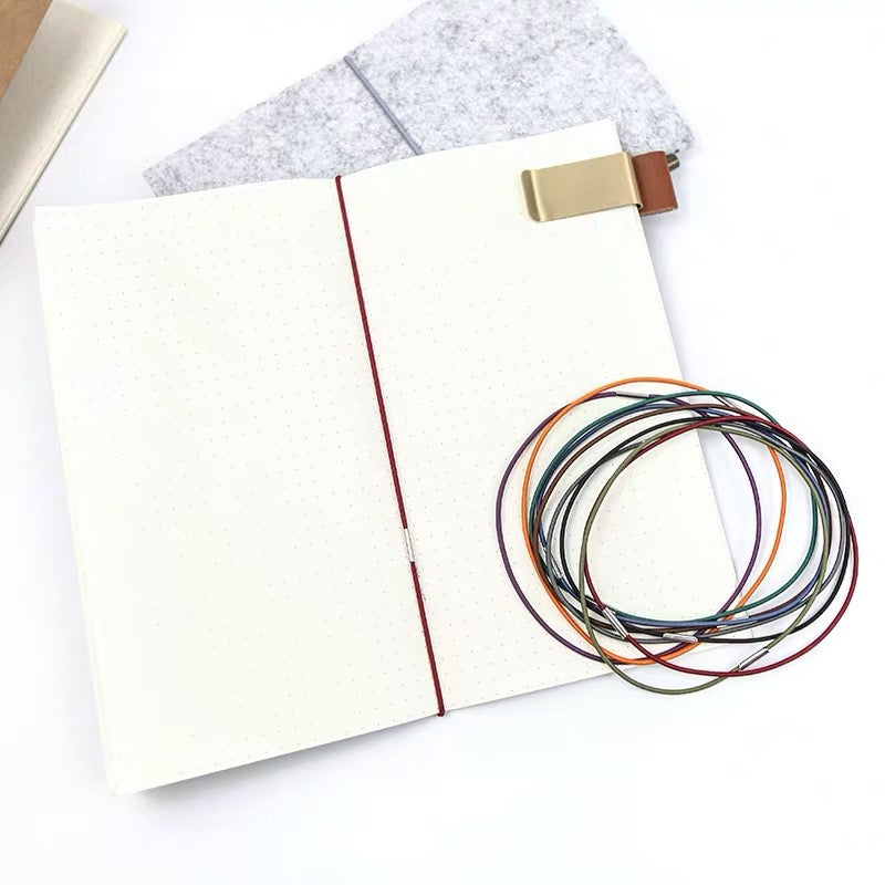 Elastic Notebook Connector Band – Journal Strap for A5 / Regular / Medium / Passport Planner