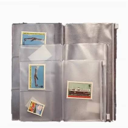 Journal Storage Bag Insert A5 | Travelers Notebook Zipper Pouch Vintage TN Accessories | Card Holder Organizer Refillable