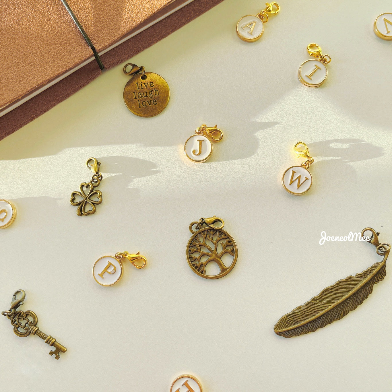 Aesthetic Charm Accessories for Journal & Planner | Cute DIY Travelers Notebook Decoration