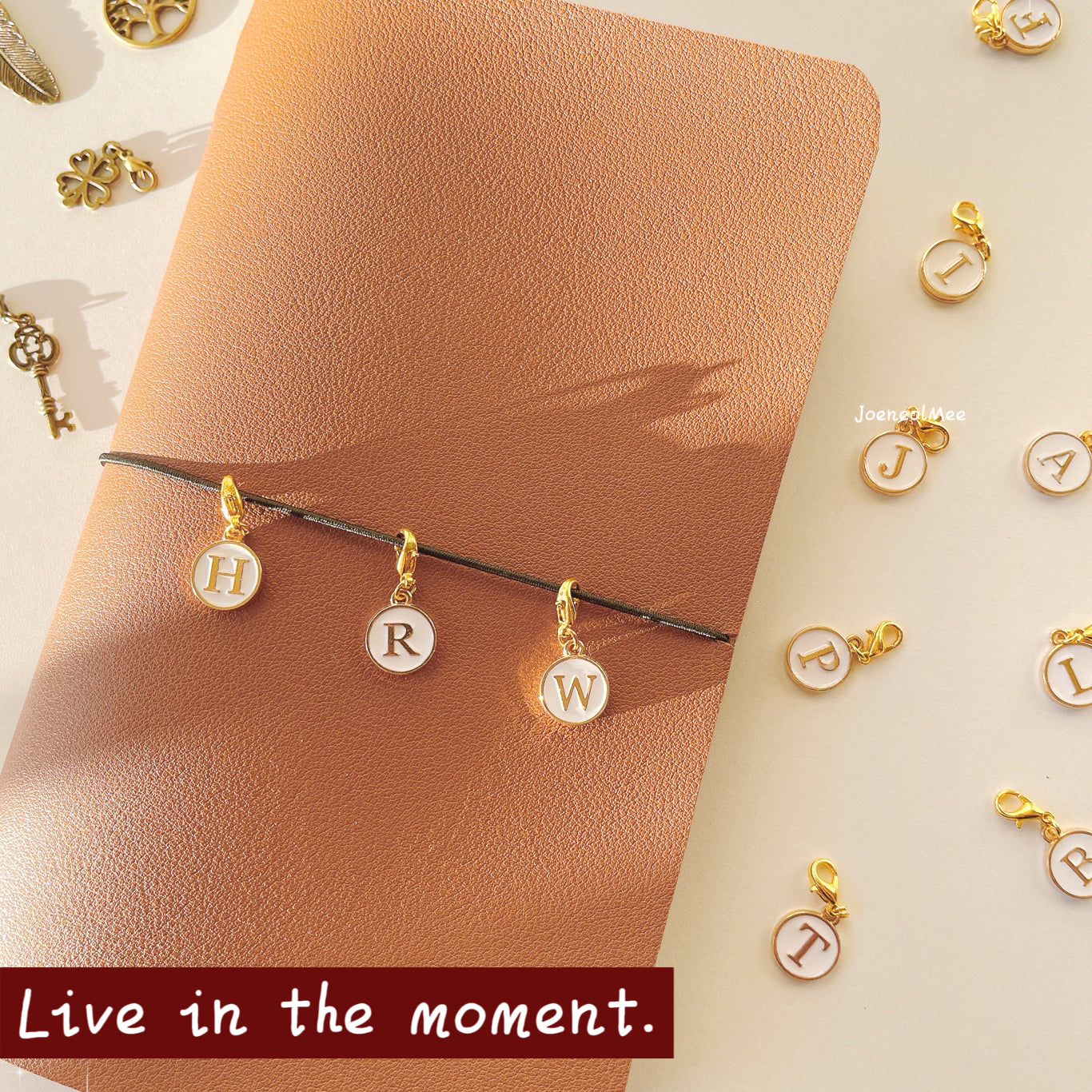 Aesthetic Charm Accessories for Journal & Planner | Cute DIY Travelers Notebook Decoration