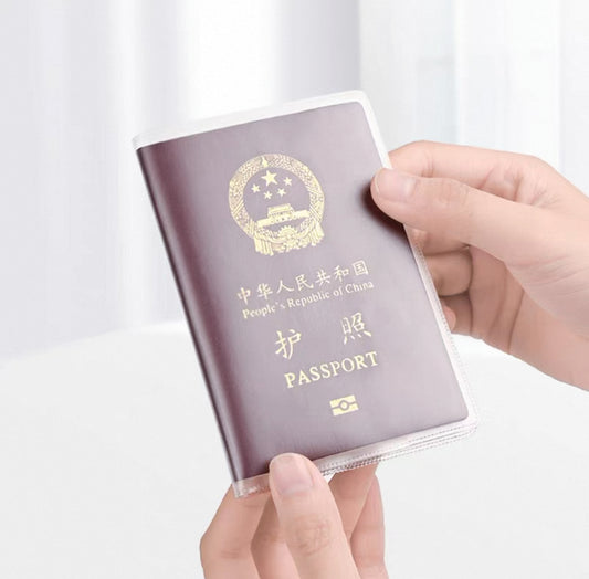 Passport Holder Wholesale Bulk Pack | Travel Passport Protector Cover | Clear & Matte Mixed Style | 50 / 100 / 200 / 500 pcs