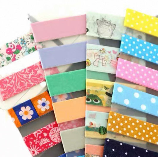 Washi Tape Organizer Set 4pcs / 8pcs | Washi Card Storage | Scrapbook Accessories | Journaling Kit | Aesthetic Tape Holder | Portable Travel Friendly