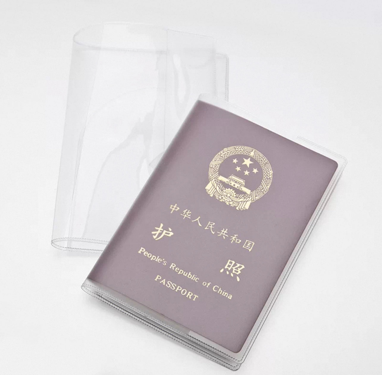 Passport Holder Wholesale Bulk Pack | Travel Passport Protector Cover | Clear & Matte Mixed Style | 50 / 100 / 200 / 500 pcs
